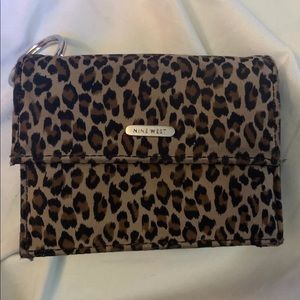 Nine West leopard coin wallet
